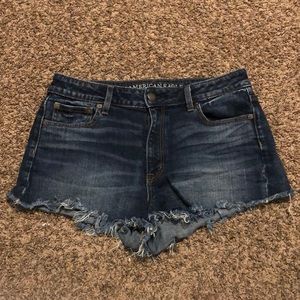 American Eagle stretch festival denim shorts